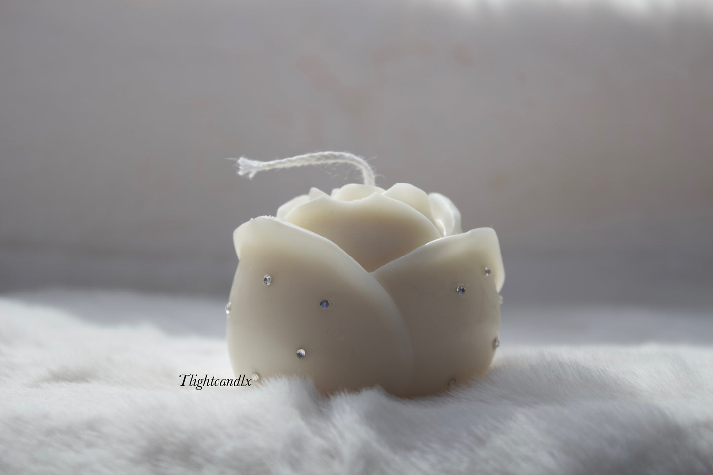 Sparkle Rose candle