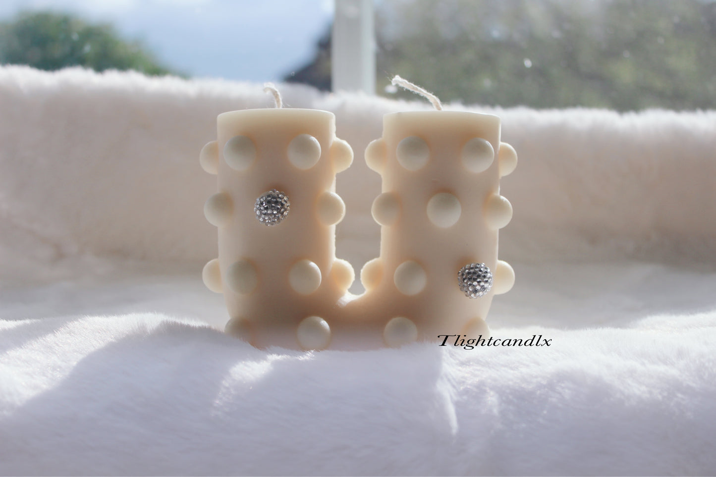 Disco ball II candle