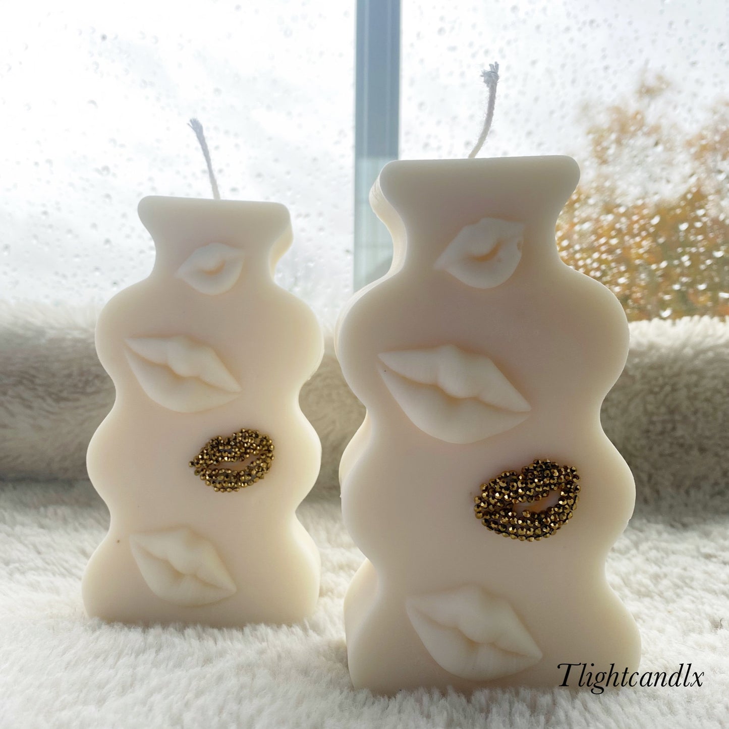 Kiss kiss candle - Gold edition