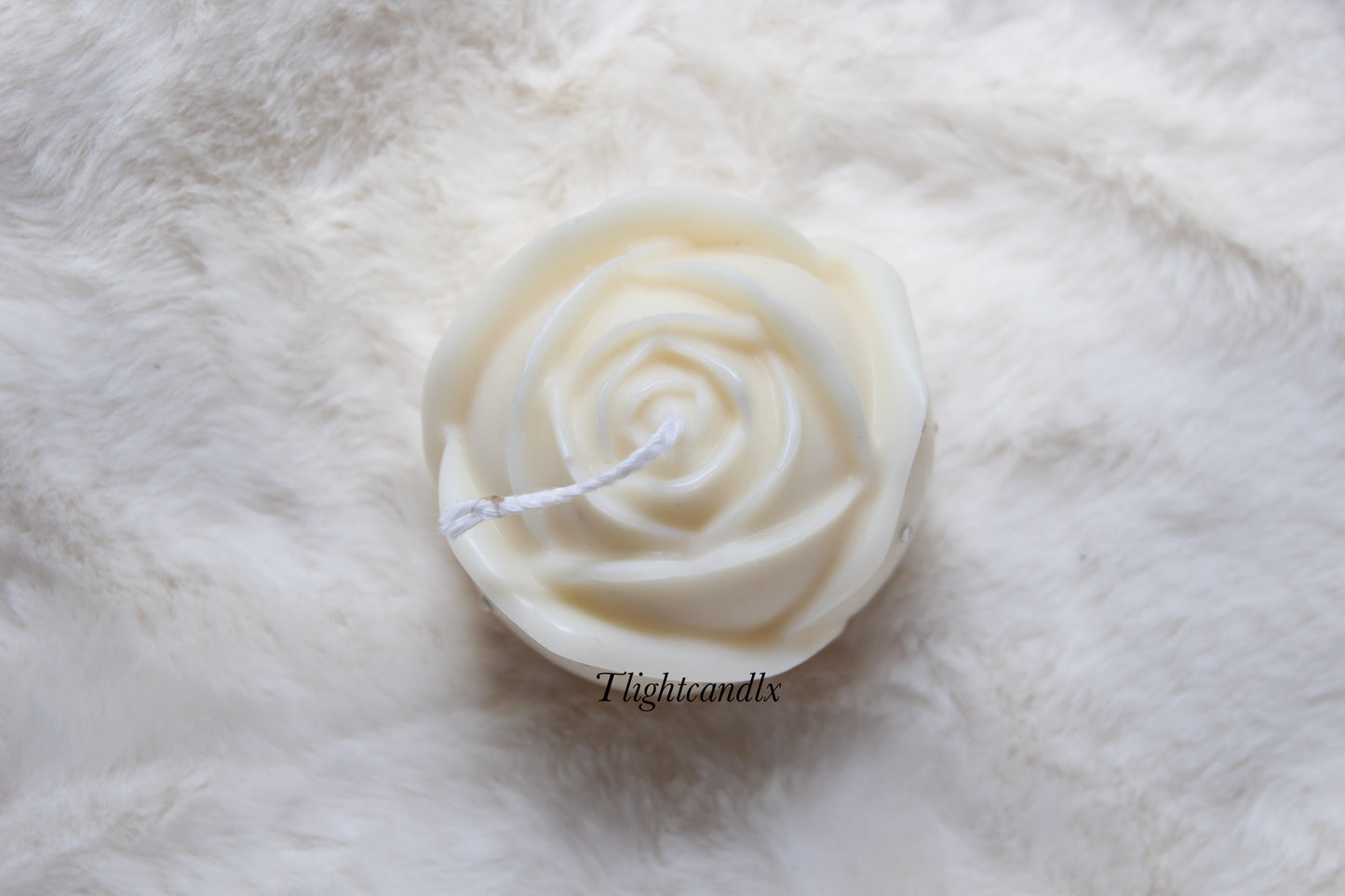 Sparkle Rose candle