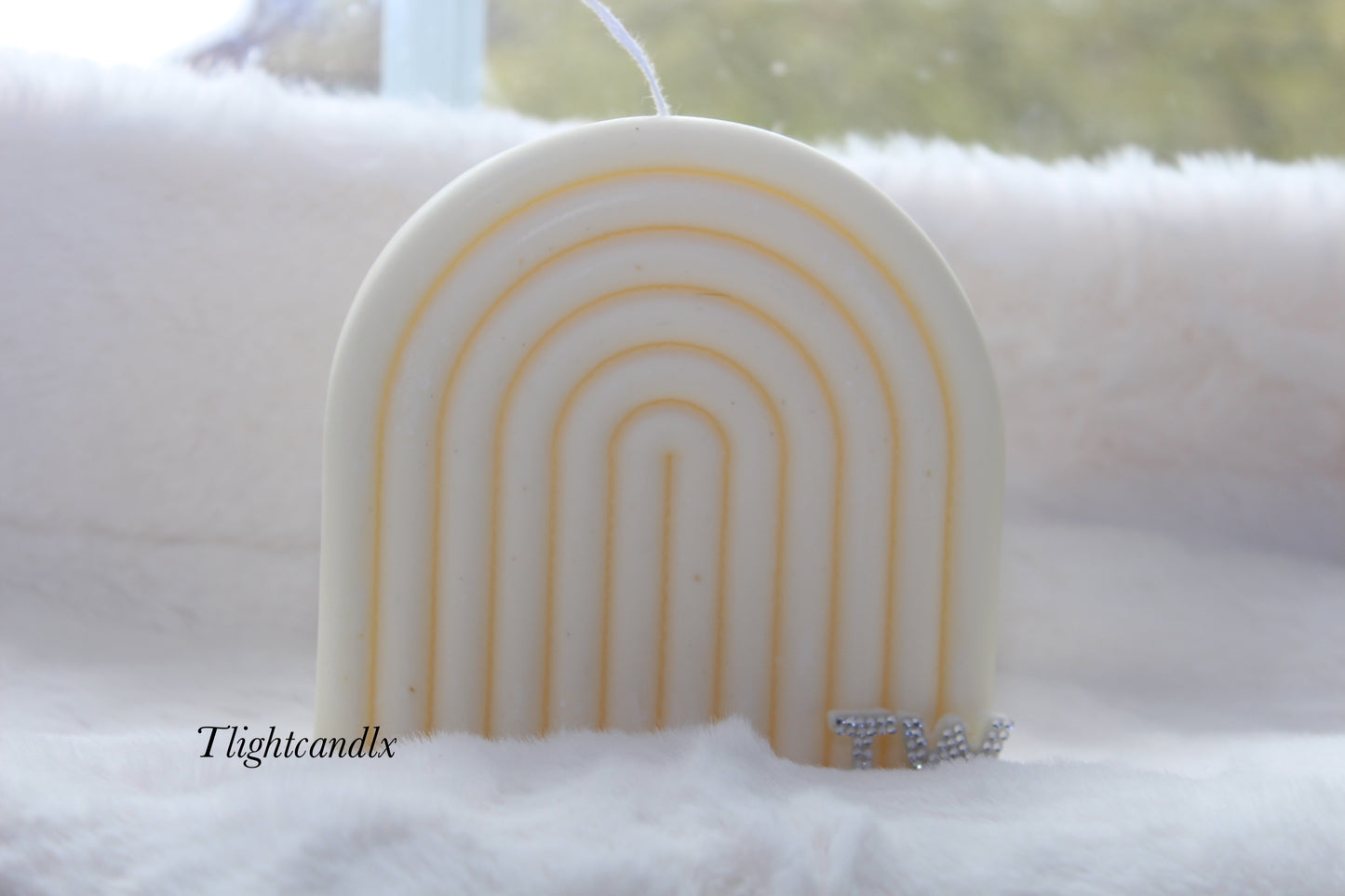 Covenant candle with personalisation