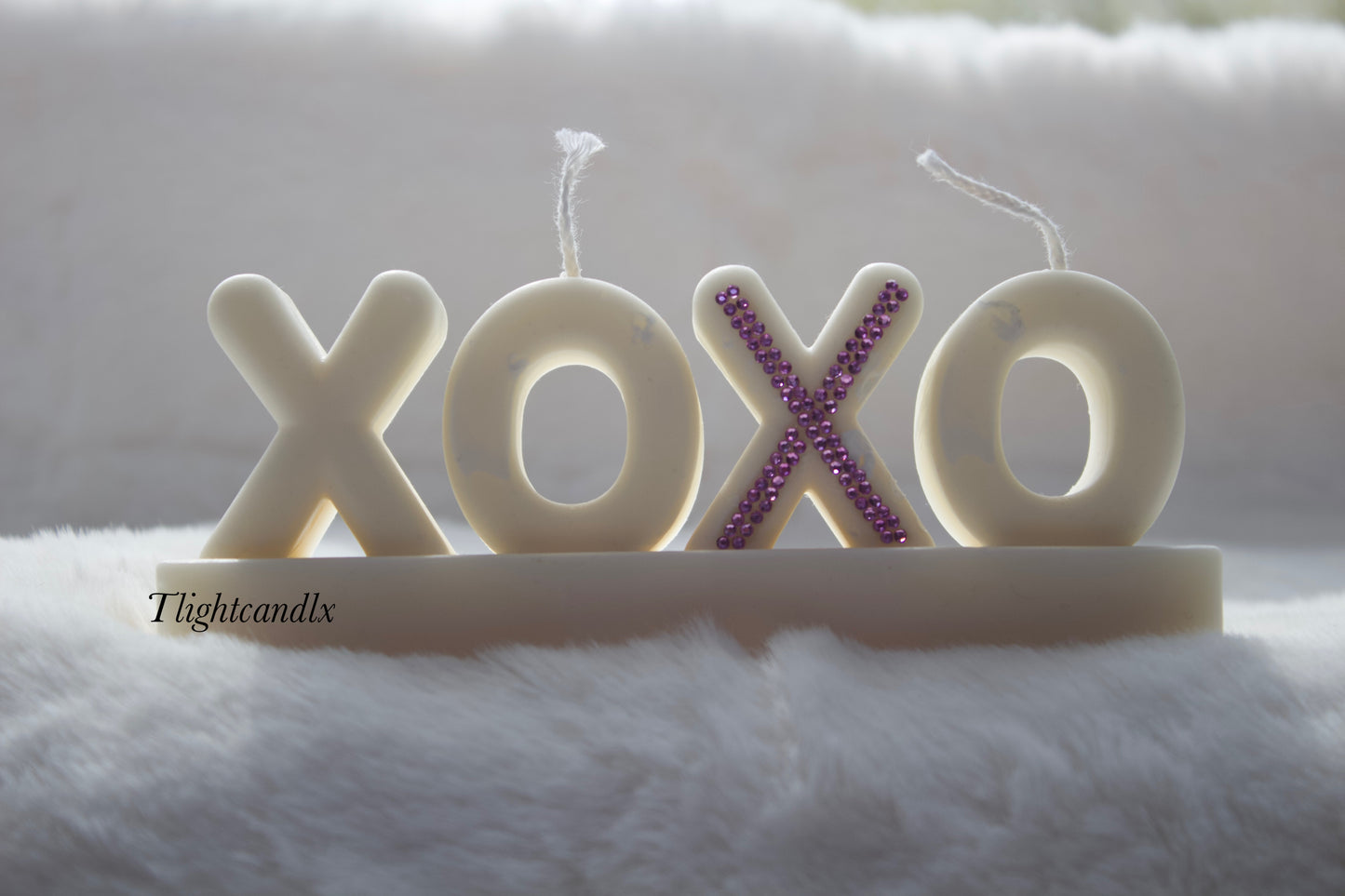 XOXO Candle- Pink edition
