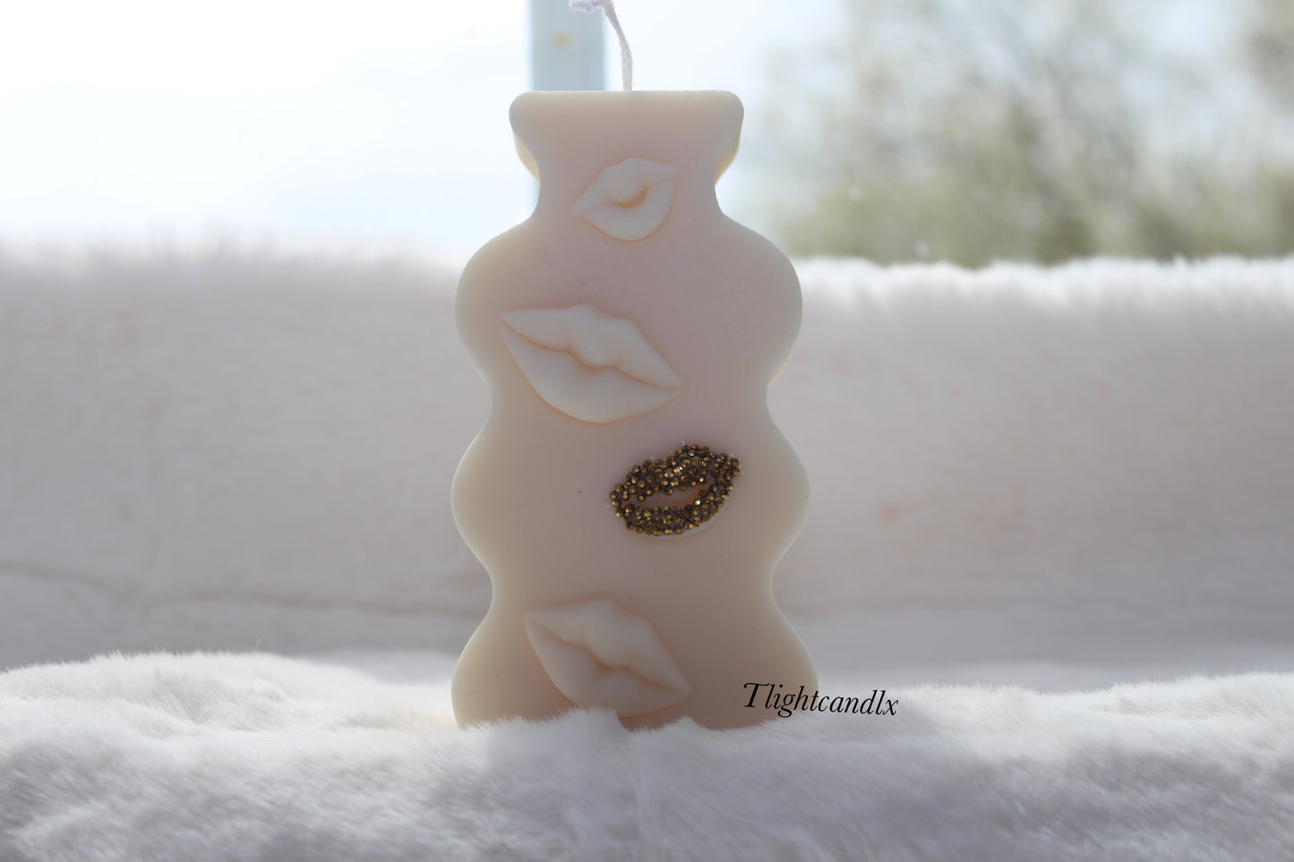 Kiss kiss candle - Gold edition