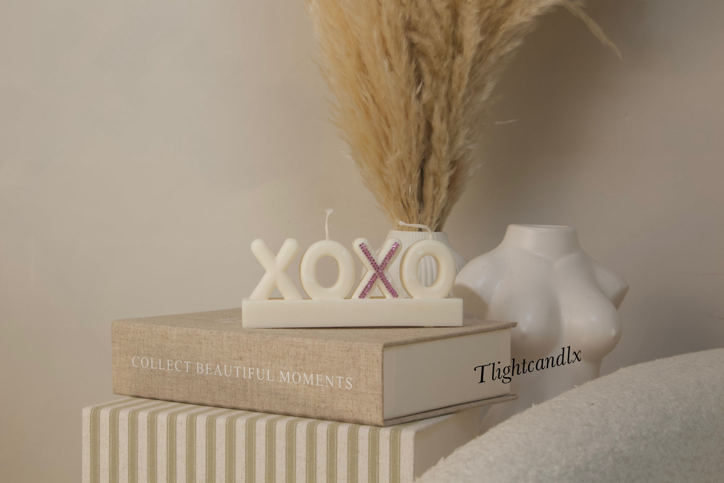 XOXO Candle- Pink edition